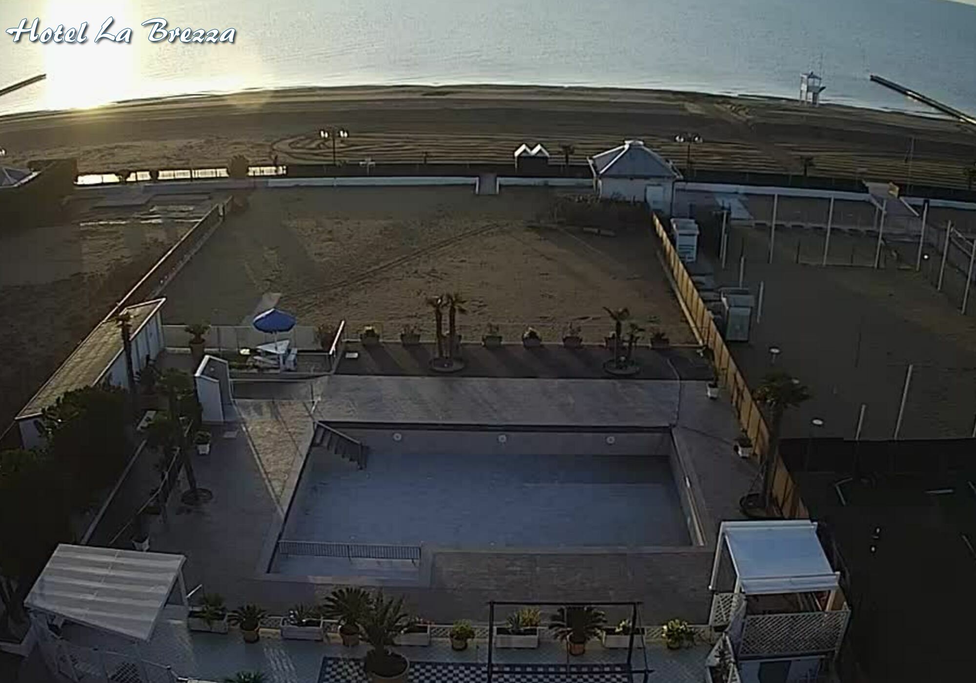 immagine della webcam nei dintorni di Lido di Venezia: webcam Porto di Piave Vecchia