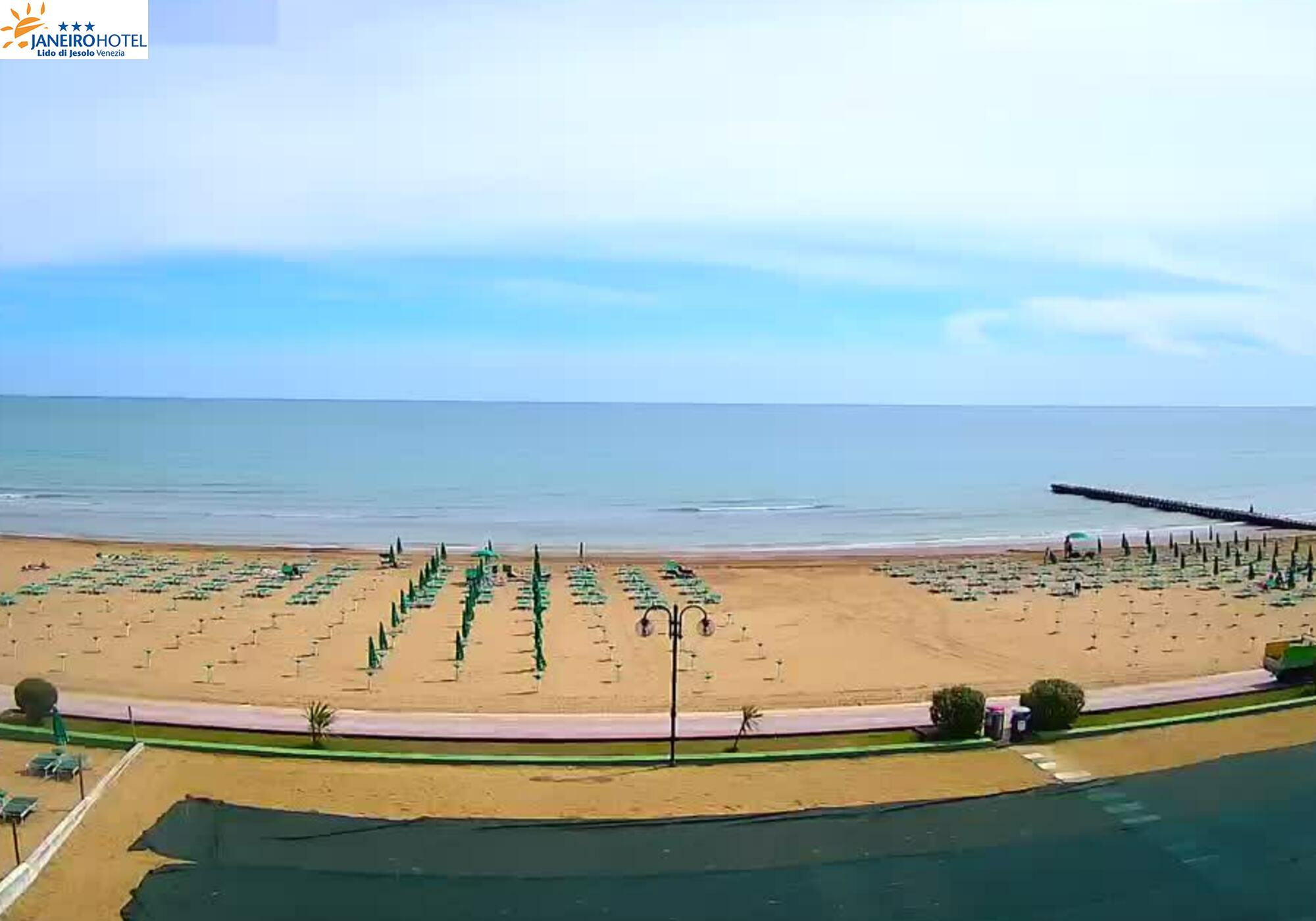 Webcam Spiaggia di Jesolo - Hotel Janeiro